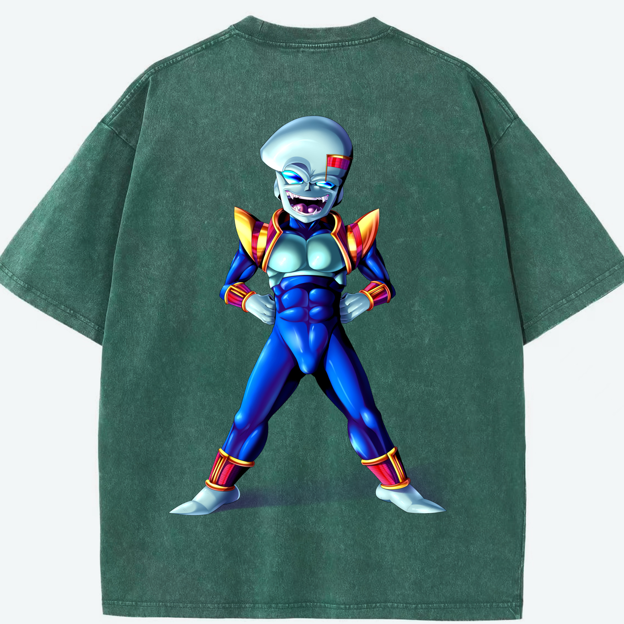 （画像用） ドラゴンボール DRAGON BALL 綿100% ヴィンテージ風 半袖Tシャツ（背面プリント）